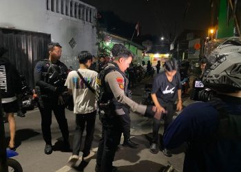 Brimob Polda Metro Jaya Bubarkan Balap Liar, Sembilan Motor Diamankan di Jakarta Timur