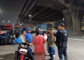 Respons Cepat Polsek Koja, Terduga Pelaku Pemalakan Sopir Kontainer Berhasil Diamankan