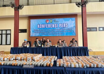 Polres Metro Jakarta Pusat Ungkap Tiga Kasus Ganja 132 Kg, Selamatkan 26.750 Jiwa dari Bahaya Narkotika