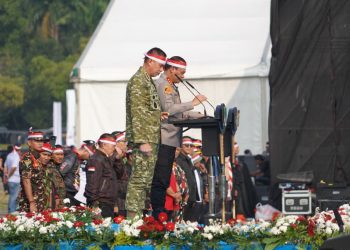 11 Ribu Orang Ikuti Apel Kebangsaan Jaga Jakarta untuk Indonesia di Monas