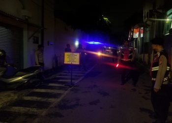 Polsek pancoran gelar ops. Cipta kondisi cegah begal, curanmor dan narkoba