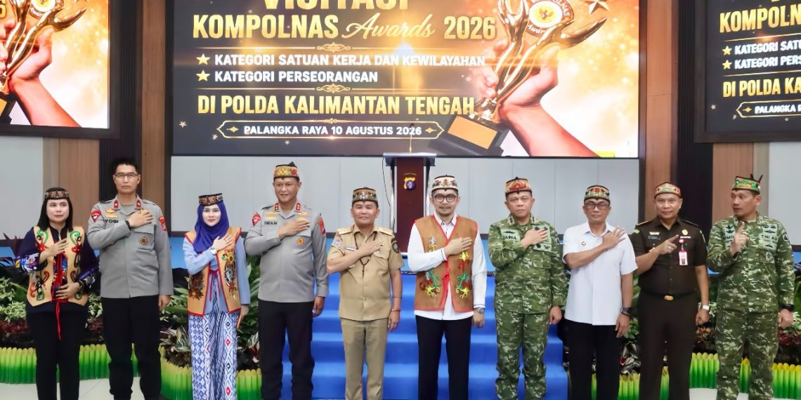 Polda Kalteng Masuk Lima Besar Kompolnas Awards 2026, Kolaborasi Jadi Kunci Jaga Kamtibmas