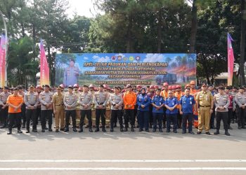 Polri Gelar Apel Serentak Kesiapsiagaan Penanganan Karhutla di Seluruh Indonesia