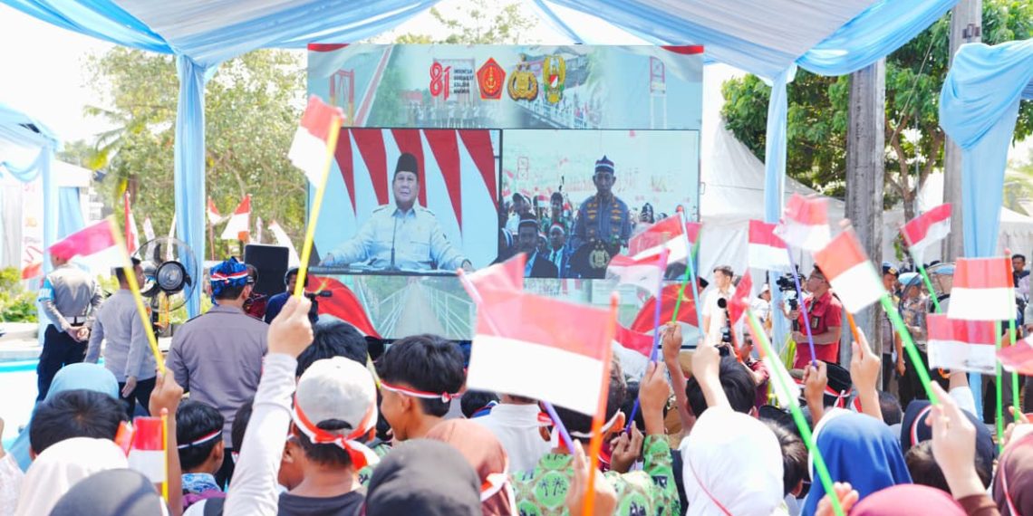Presiden Resmikan Jembatan Merah Putih Presisi, Jadi Penghubung Baru Warga di Wilayah Polda Metro Jaya