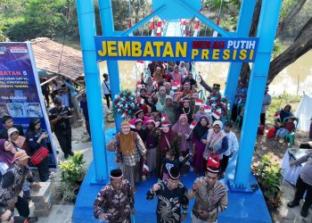 Presiden Resmikan Jembatan Merah Putih Presisi, Jadi Penghubung Baru Warga di Wilayah Hukum Polda Metro Jaya