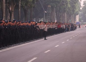 8.095 Personel Gabungan Amankan Pidato Kenegaraan Presiden di DPR