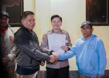 Kapolsek Pesanggrahan Fasilitasi Penyelesaian Damai Kasus Pengrusakan Motor Ojol yang Viral