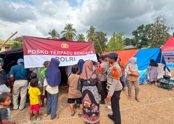 Hari Ke-6 Pascagempa, Polri Terus Bergerak: Brimob dan Bantuan Logistik Konsisten Dikirim ke NTT