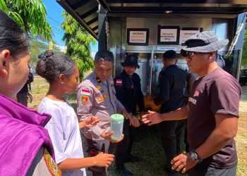 Polri Salurkan Bantuan Water Treatment untuk Korban Gempa di Mbay