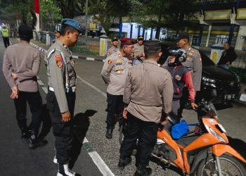 Patroli Malam Polres Metro Tangerang Kota, 43 Personel Cegah Gangguan Kamtibmas