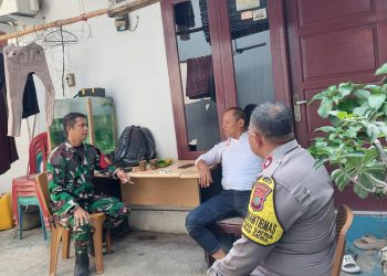 Sambang Kamtibmas di Pondok Ungu RT 04/02 Kel. Medan Satria