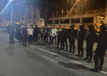 Patroli Skala Besar Polres Metro Bekasi Antisipasi Gangguan Kamtibmas hingga Dini Hari