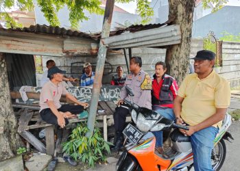 Cooling System Bhabinkamtibmas Pondok Bambu, Polisi Ajak Warga Perkuat Keamanan Lingkungan