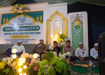 Bantargebang Gelar Peringatan Maulid Nabi Di Masjid Jamie Manbaut Toyyibin Sumurbatu