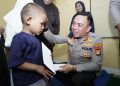 Jelang Pengamanan Aksi, Polres Jakpus Gelar Pengajian dan Santuni 100 Anak Yatim