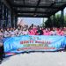 Sambut Hari Jadi ke-78, Polwan Bantu Korban Kebakaran Muara Angke