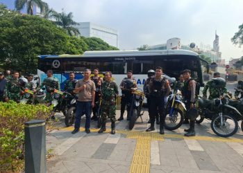 Wakapolsek Metro Kebayoran Baru Pimpin Razia Antisipasi Begal, Balap Liar, dan Tawuran di Jl. Sisingamangaraja
