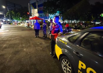 Jaga Kamtibmas, Polsek Tebet Sasar Titik Rawan Begal dan Curanmor