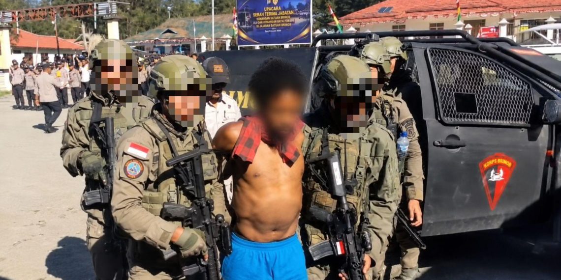 SATGAS KEPOLISIAN OPERASI DAMAI CARTENZ-2026 AMANKAN DPO KASUS PENEMBAKAN DI PUNCAK
