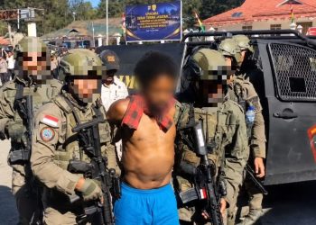 SATGAS KEPOLISIAN OPERASI DAMAI CARTENZ-2026 AMANKAN DPO KASUS PENEMBAKAN DI PUNCAK