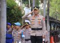Polres Kepulauan Seribu Gelar Upacara Hari Olahraga Nasional, Wujudkan Masyarakat Aktif dan Bugar