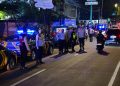 JAGA WILAYAH TETAP KONDUSIF, KAPOLSEK PASAR MINGGU PIMPIN LANGSUNG PATROLI SKALA SEDANG TIGA PILAR