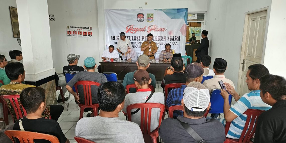 Pilkades Serentak di Kabupaten Bekasi Berlangsung Aman dan Kondusif