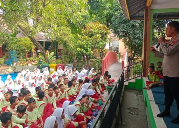 Police Goes to School di SDN 04 Cakung Timur, Polisi Edukasi Siswa Cegah Bullying