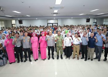 Polres Metro Bekasi Kota dan Dandim 0507/Bekasi Berbagi Inspirasi dengan 242 Ketua OSIS