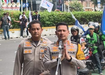 Polda Metro Jaya Apresiasi KBPBI dan KSPSI Sampaikan Aspirasi dengan Tertib
