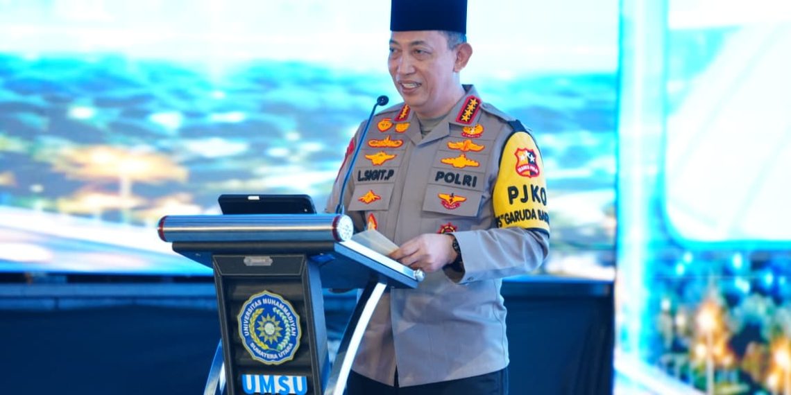 Kapolri: Mahasiswa UMSU Disiapkan Menjadi Pemimpin Indonesia Emas 2045