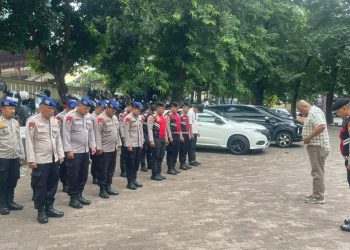 Pengamanan Latihan Timnas Indonesia di Lapangan PTIK Berlangsung Aman dan Kondusif