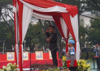 Kapolres Metro Bekasi Pimpin Upacara Hari Kesaktian Pancasila Tingkat Kabupaten Bekasi