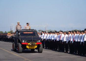 2.678 Personel Dikerahkan, Kapolda NTB Pimpin Apel Ops Mandalika Rinjani 2026 Amankan MotoGP