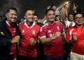 Kapolres Metro Bekasi Hadiri dan Pastikan Pengamanan Nobar Final Indonesia vs Thailand Berjalan Kondusif