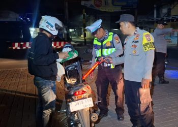 Polsek Serang Baru Gelar Operasi Kejahatan Jalanan, Antisipasi Tawuran, Geng Motor dan Aksi Kriminalitas