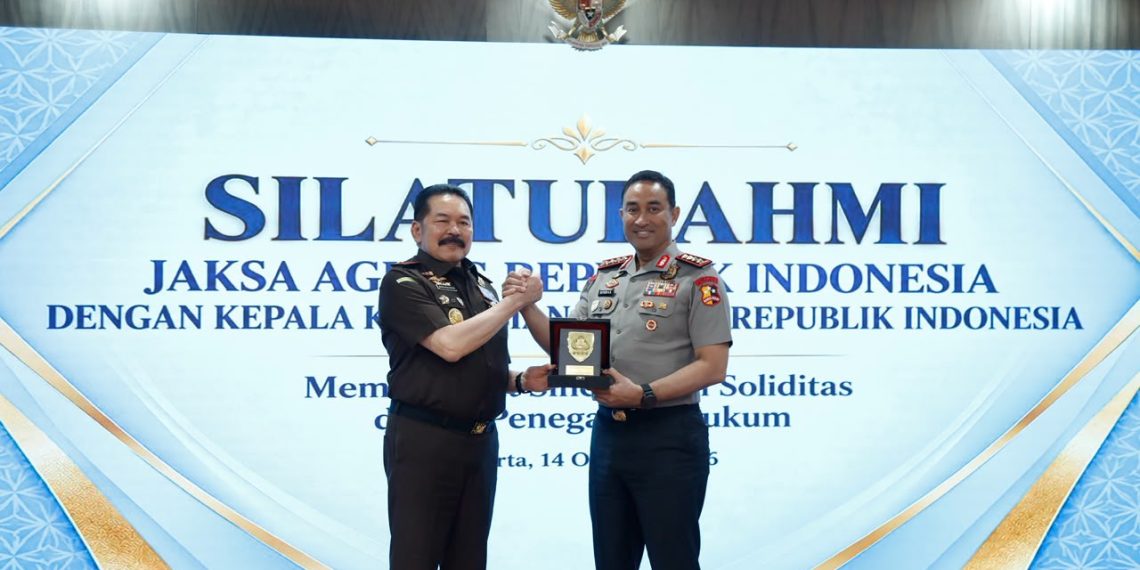 Temui Jaksa Agung, Kapolri Suyudi Dorong Kolaborasi Penegakan Hukum