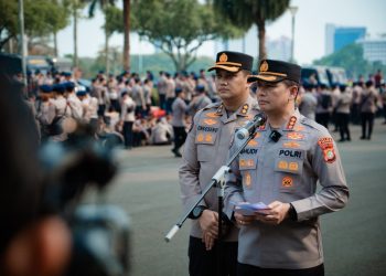Polda Metro Jaya Gelar Apel Kesiapan, TNI-Polri Kedepankan Pelayanan Humanis dalam Pengamanan Aksi