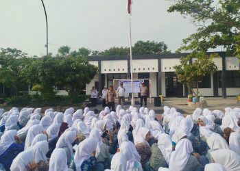 Kapolsek Kedungwaringin Sambangi SMAN 1 Kedungwaringin, Berikan Pembinaan Kamtibmas dan Motivasi kepada Pelajar