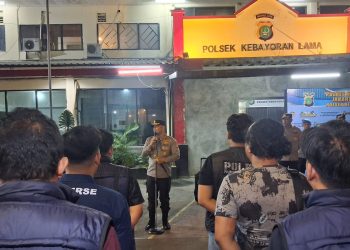 Kapolres Metro Jakarta Selatan Pimpin Apel Gabungan Ops Cipta Kondisi Rayon Tengah, Libatkan 88 Personel