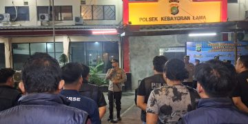 Kapolres Metro Jakarta Selatan Pimpin Apel Gabungan Ops Cipta Kondisi Rayon Tengah, Libatkan 88 Personel