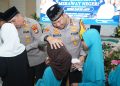 Polres Metro Jakarta Pusat Santuni 100 Anak Yatim, Gelar Doa Bersama untuk Jakarta Aman dan Damai