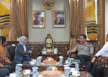 Kapolri Terima Audiensi Menkomdigi, Bahas Kolaborasi Polri dan Komdigi