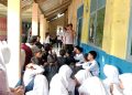 Edukasi Karakter Pelajar, Kapolsek Pebayuran Pimpin Kegiatan Police Goes to School di SMP PGRI Pebayuran