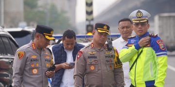 Polres Metro Bekasi Hadirkan Pelayanan Pengamanan Penyampaian Aspirasi di Rest Area KM 19B Tol Jakarta-Cikampek Guna Jaga Kondusivitas