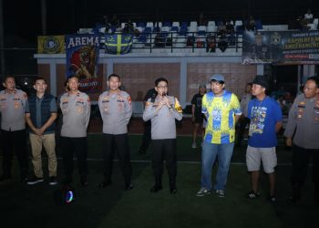 Rangkul 300 Suporter, Kapolres Metro Tangerang Kota Ajak Jaga Kota Tangerang Tetap Kondusif